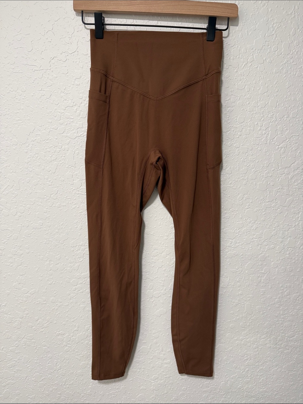 NWT *flawed* HALARA High-Waist Brown Women's Active Leggings XS